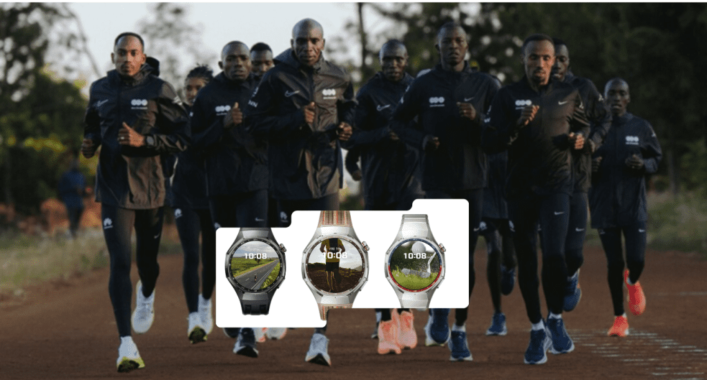 Running Huawei. Fotos: Huawei.