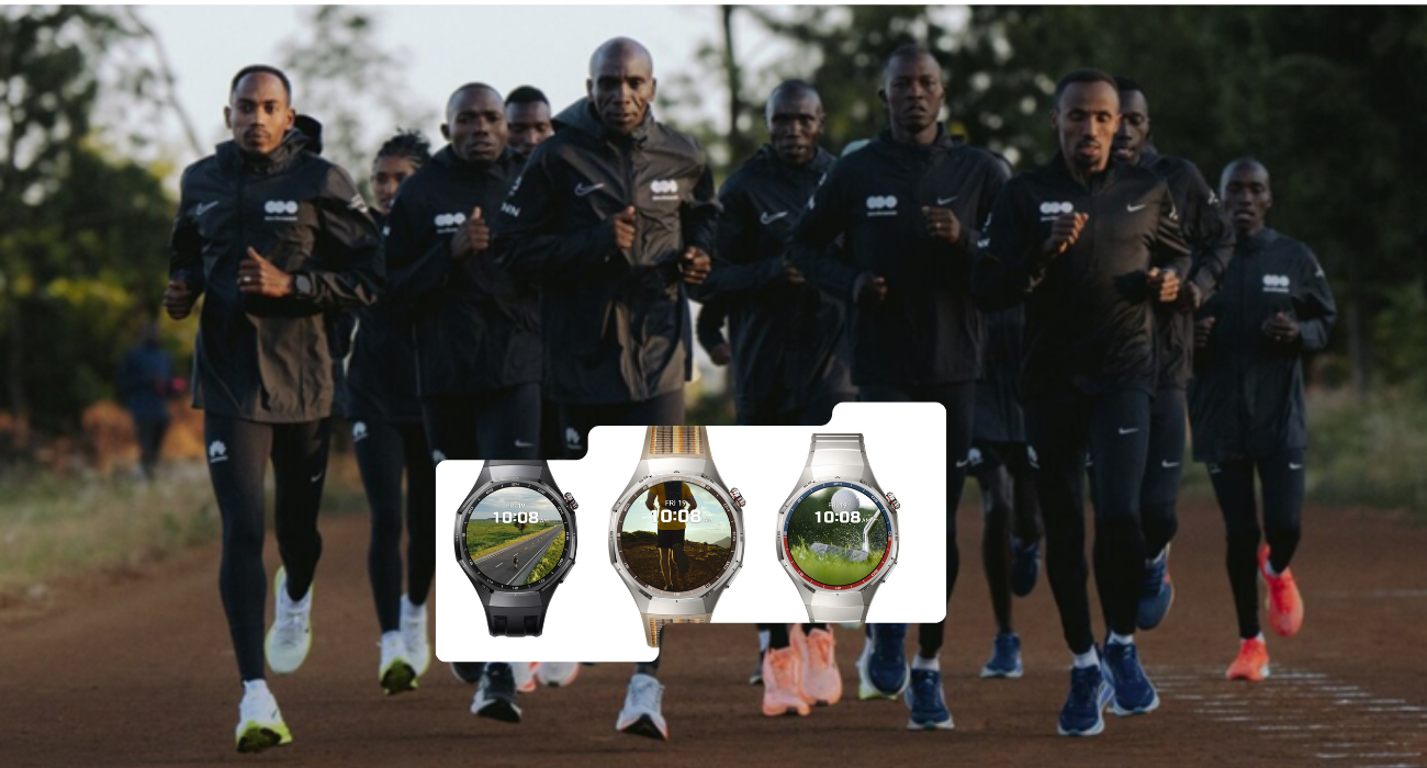 Running Huawei. Fotos: Huawei.