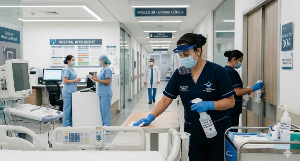 Hospitales inteligentes en Colombia. Foto: Ecolab.
