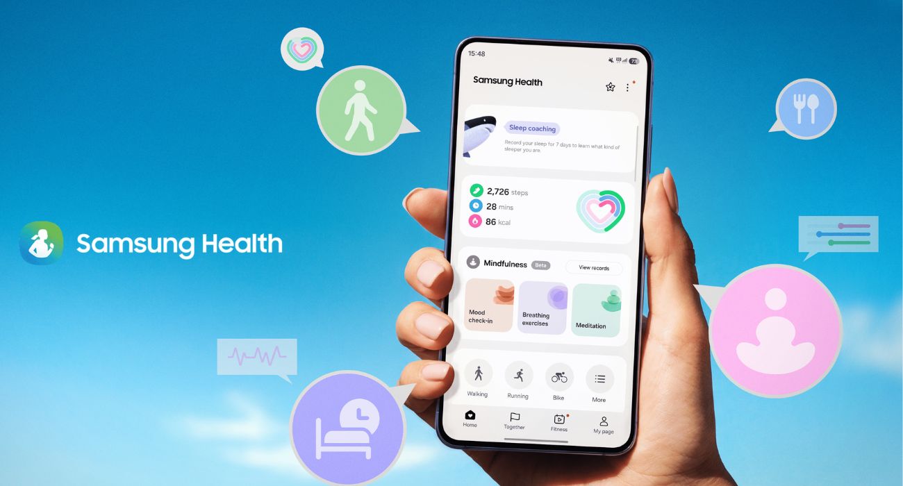 El uso de Samsung Health creció 2,38 veces en el país, reflejando un cambio claro: la gente ya no quiere improvisar su salud. Foto: Samsung.