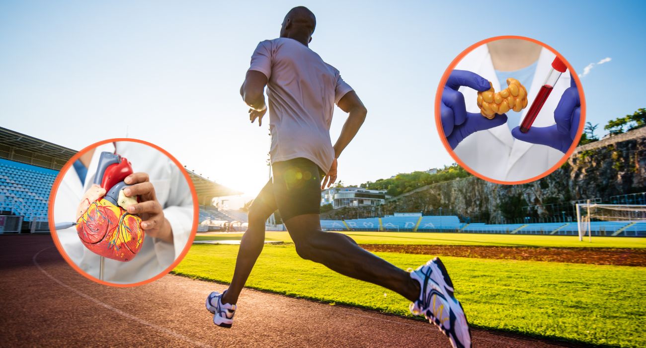 Jóvenes, delgados y deportistas también pueden tener colesterol alto. Fotos: Código Salud y Clínica Colina.