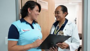 Ángeles de Vida, estrategia que busca fortalecer la humanización de la atención Nueva EPS. Foto: Nueva EPS.